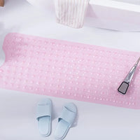 Suction-Grip Shower Mat – Purple