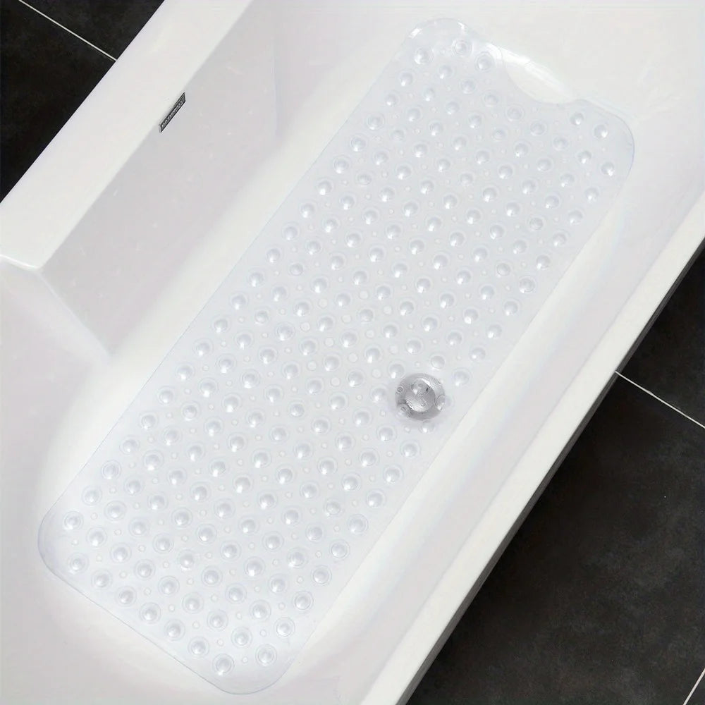 Suction-Grip Shower Mat – Purple