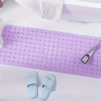 Suction-Grip Shower Mat – Clear