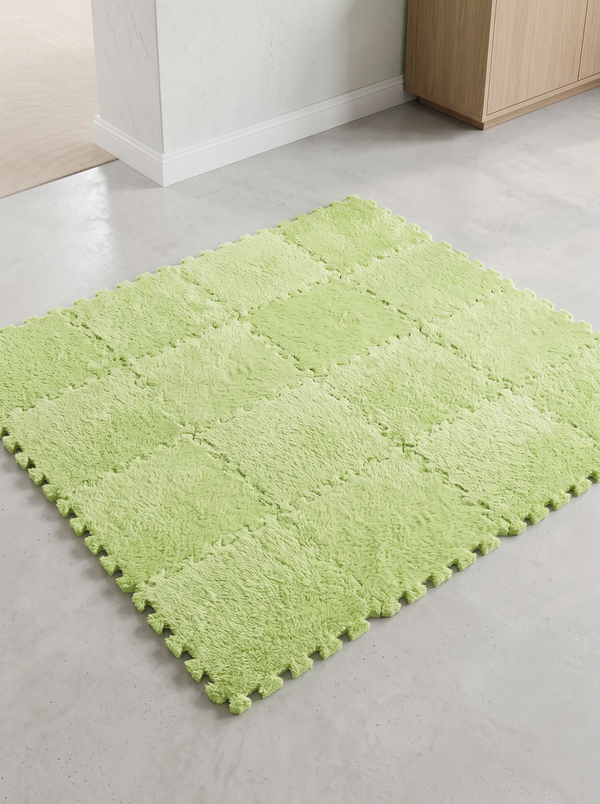 Kids Puzzle Mat - Green - 10 pieces