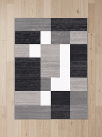 Nordic Flannel Rug - Birch - 140x200cm