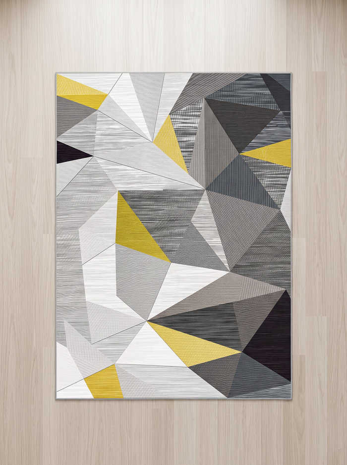 Nordic Flannel Rug - Fjord - 140x200cm