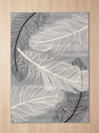 Nordic Flannel Rug - Moss - 120x180cm