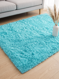 Sky Blue Gradient Rug - Sky Blue - 80x120cm