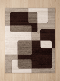 Nordic Flannel Rug - Pine - 80x160cm