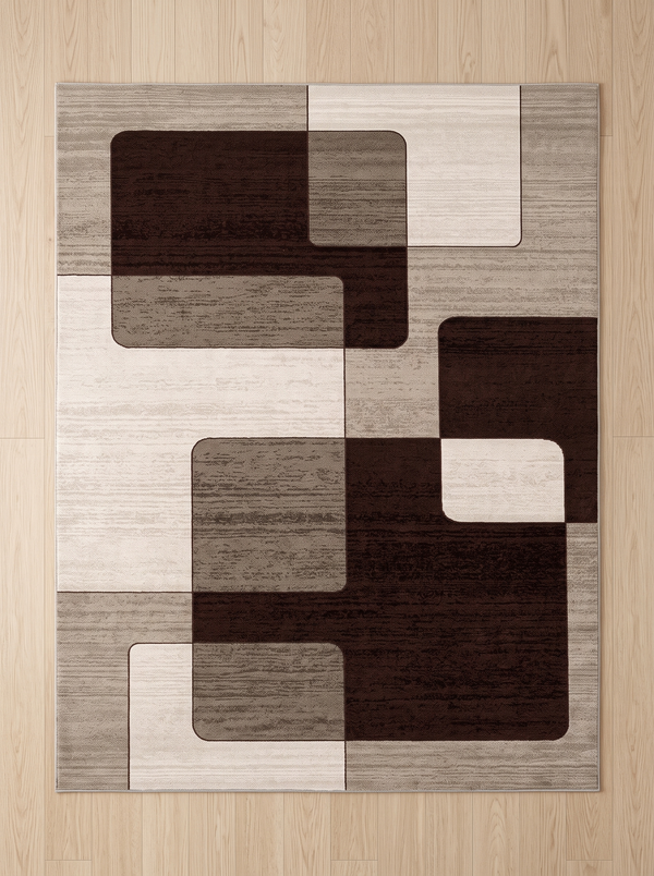 Nordic Flannel Rug - Pine - 80x160cm