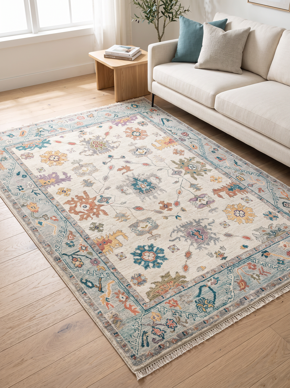 Retro Plush Rug - Amber - 80x160cm