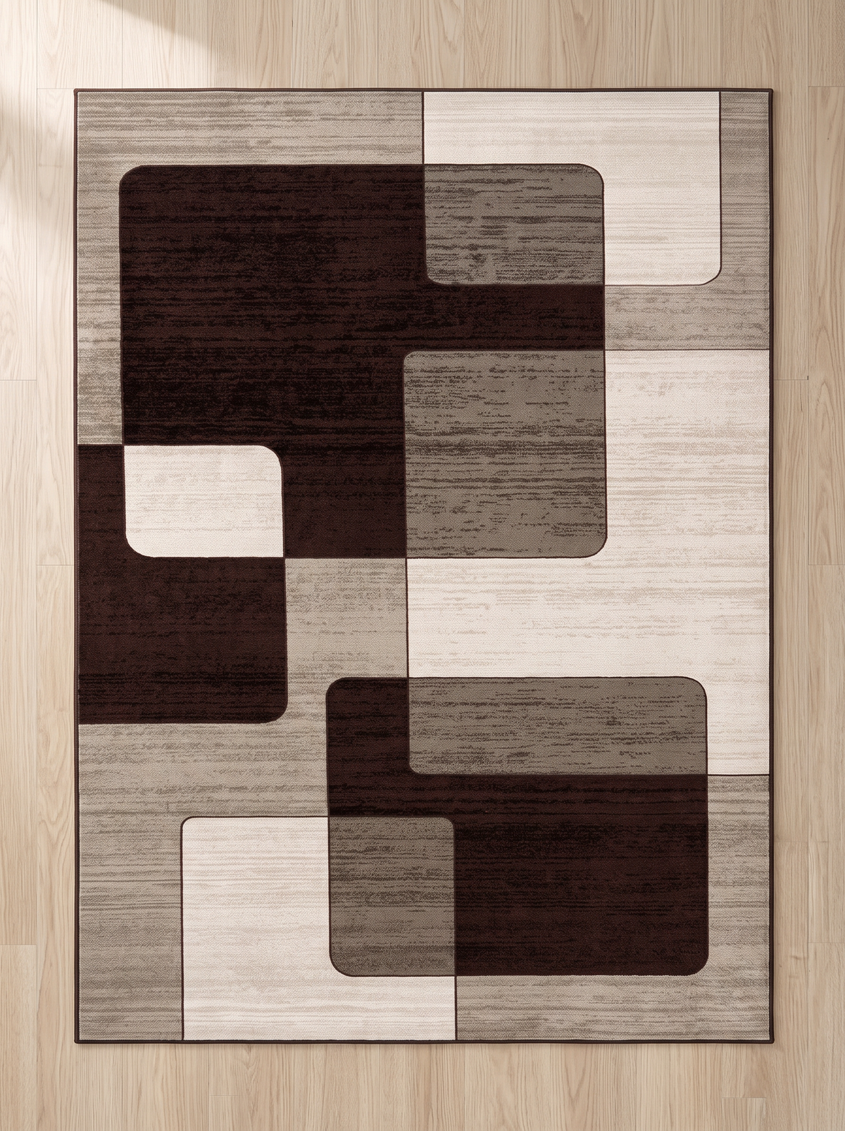 Nordic Flannel Rug - Pine - 120x160cm