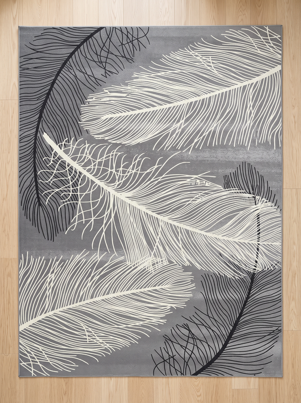 Nordic Flannel Rug - Moss - 80x160cm