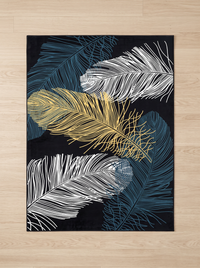 Nordic Flannel Rug - Slate Grey - 80x160cm