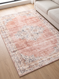 Retro Plush Rug - Ivory - 100x160cm