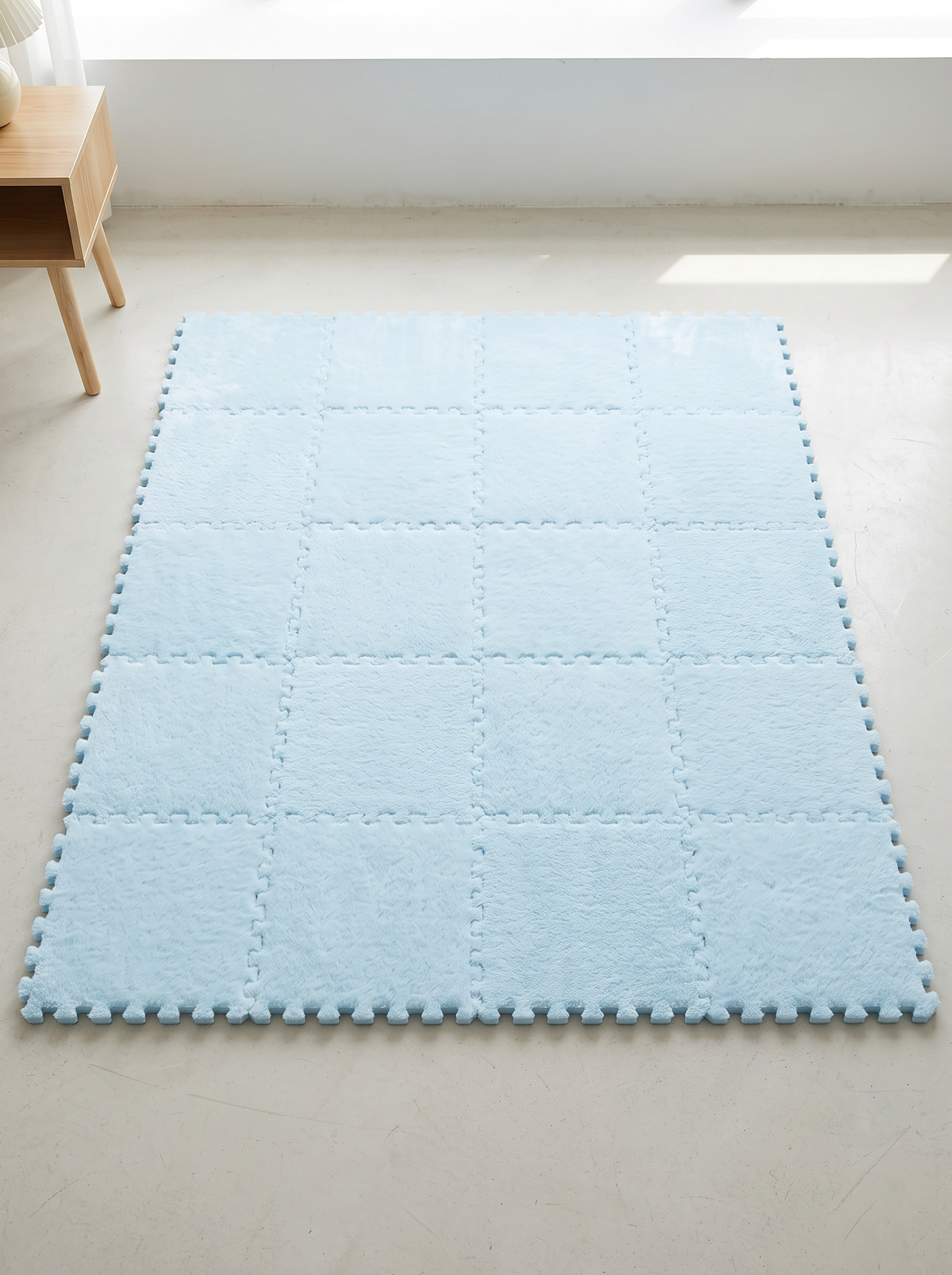 Kids Puzzle Mat - Sky Blue - 20 pieces