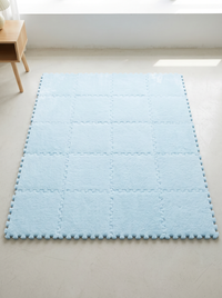 Kids Puzzle Mat - Sky Blue - 20 pieces