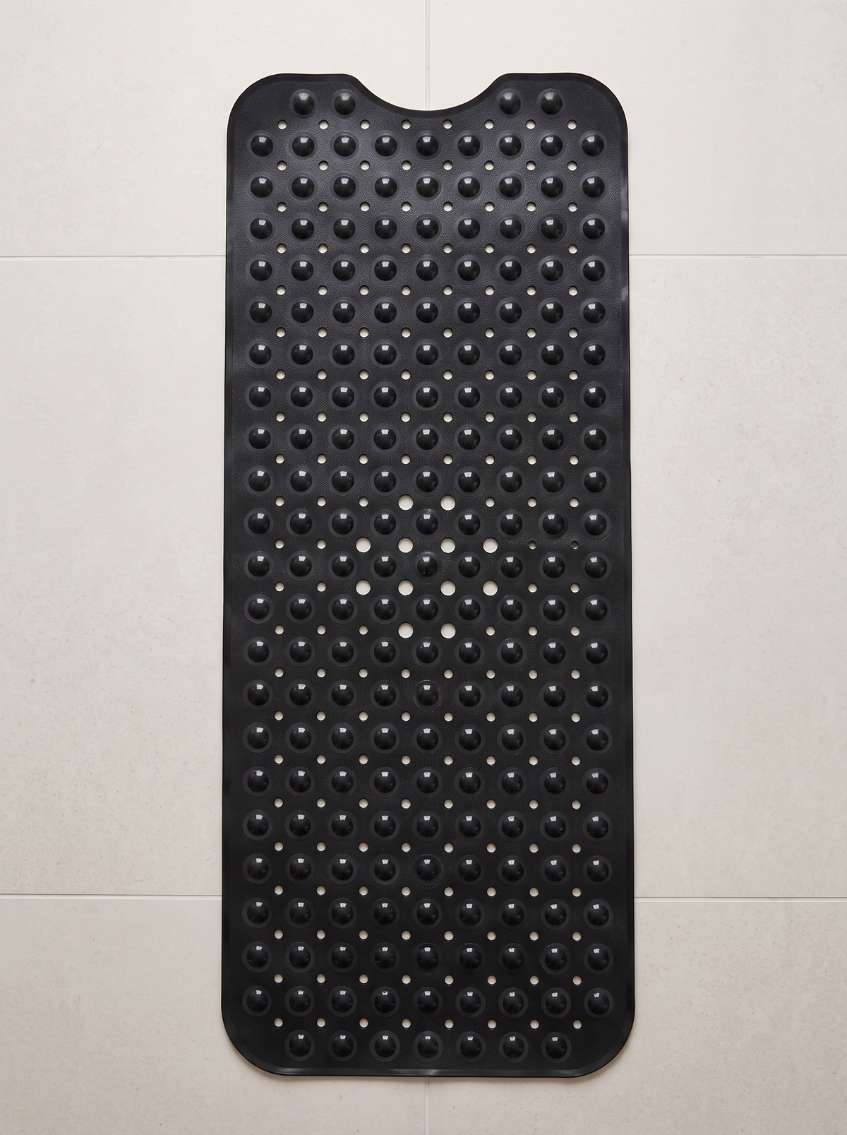 Suction-Grip Shower Mat - Black - 40x100cm