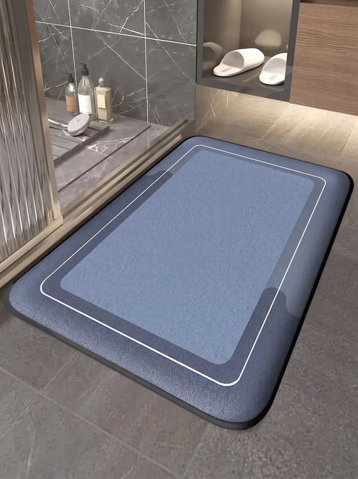 Quick-Dry Entry Mat - Blue - 40x60cm