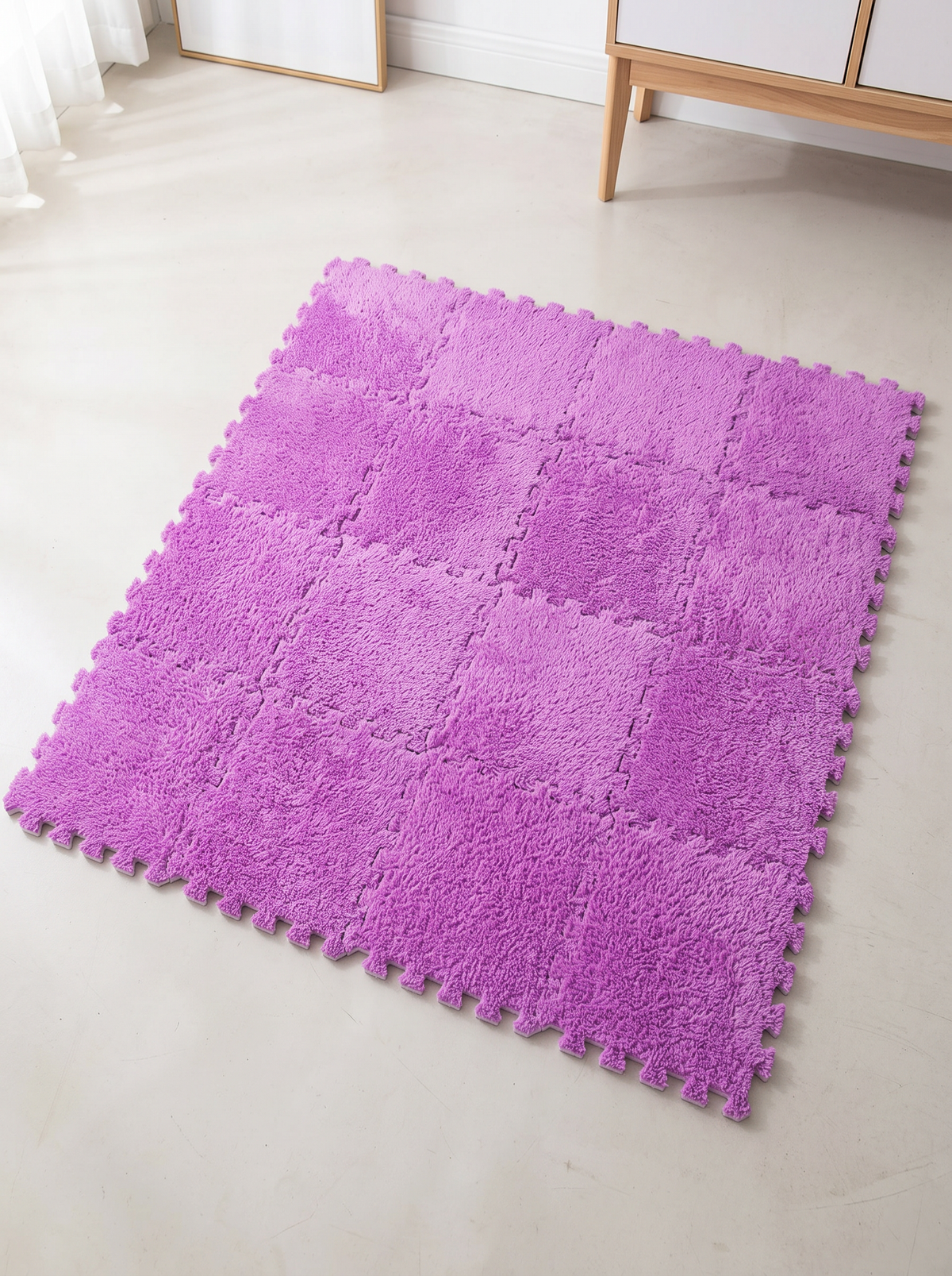 Kids Puzzle Mat - Violet - 20 pieces