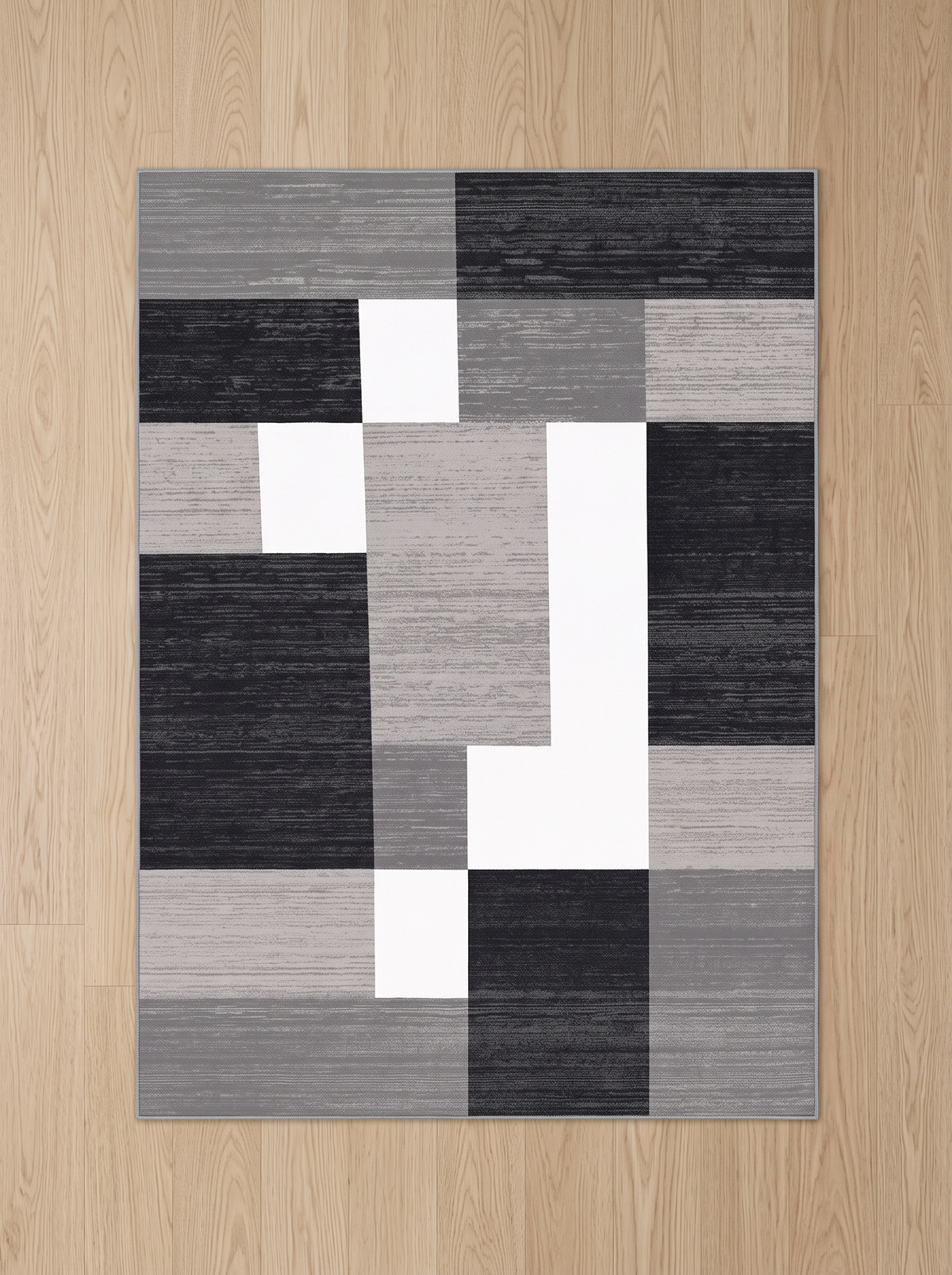 Nordic Flannel Rug - Birch - 120x160cm