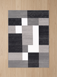Nordic Flannel Rug - Birch - 120x160cm