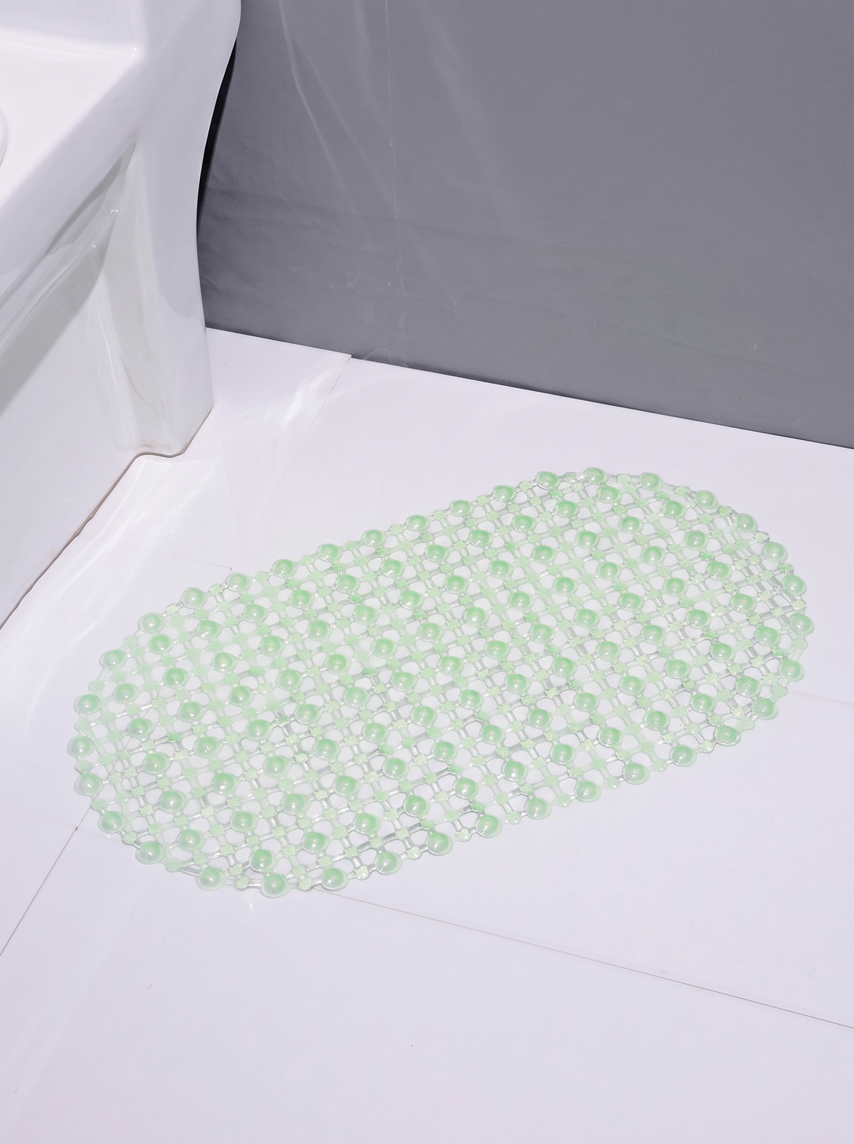 Massage Bath Mat - Green - 38x68cm