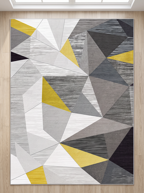 Nordic Flannel Rug - Fjord - 80x160cm