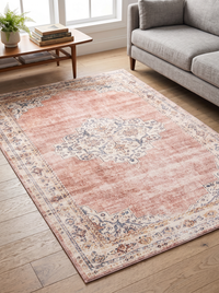 Retro Plush Rug - Ivory - 120x160cm