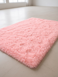 Pink Minimalist Rug - Pink - 140x200cm