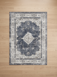 Retro Plush Rug - Ruby - 160x230cm