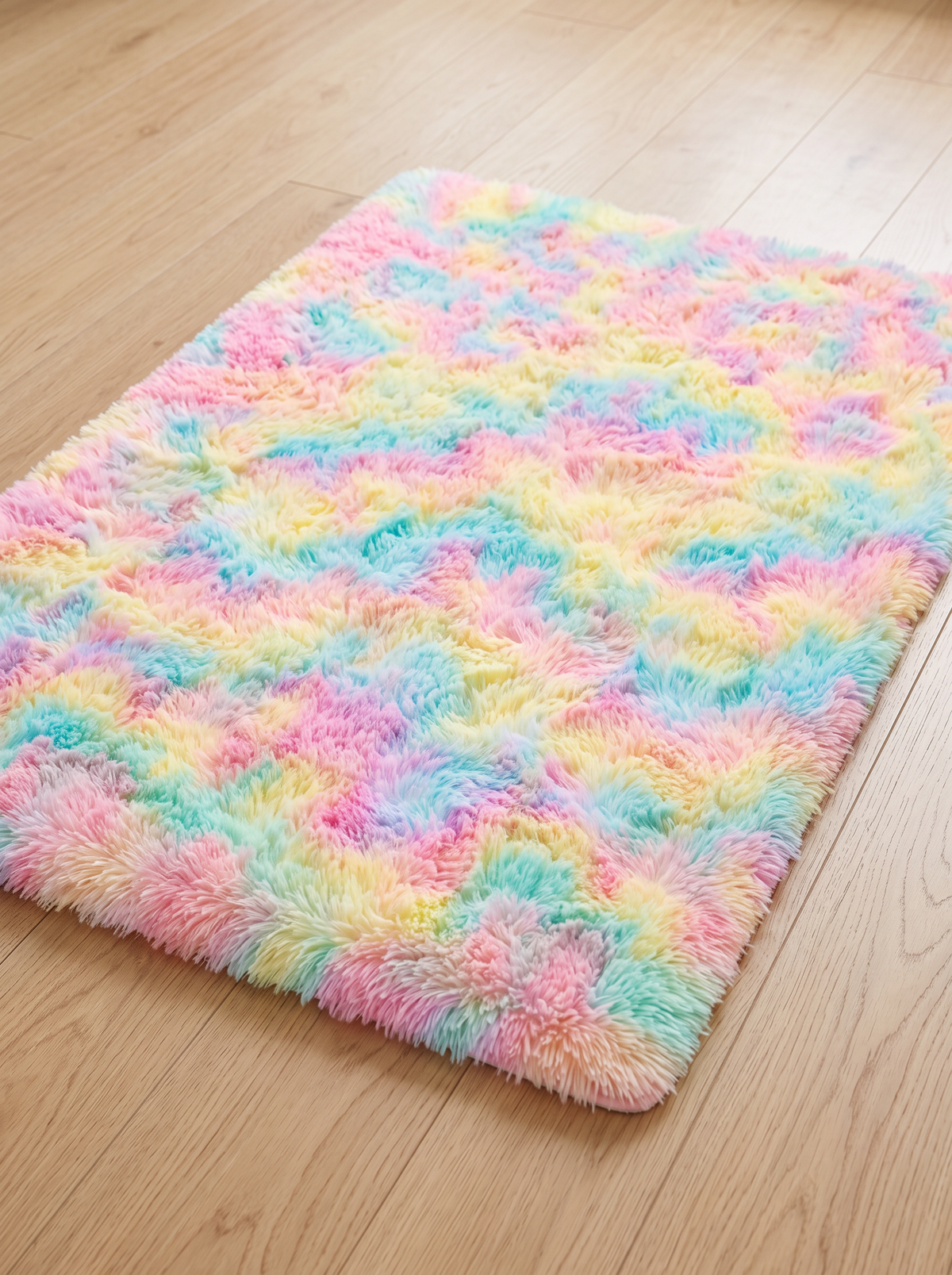 Rainbow Minimalist Rug - Rainbow - 60x90cm