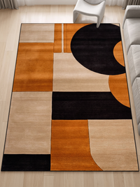 Geometric Living Room Rug - Pattern 2 - 80x120cm