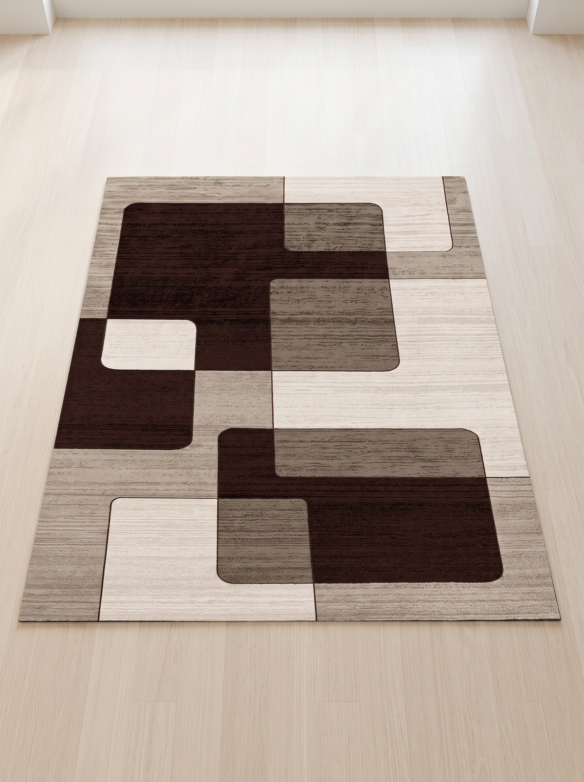 Nordic Flannel Rug - Pine - 140x200cm