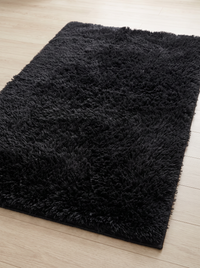 Onyx Minimalist Rug - Black - 60x90cm