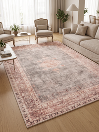 Retro Plush Rug - Mocha - 200x250cm