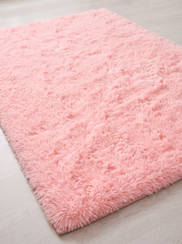 Pink Minimalist Rug - Pink - 40x60cm