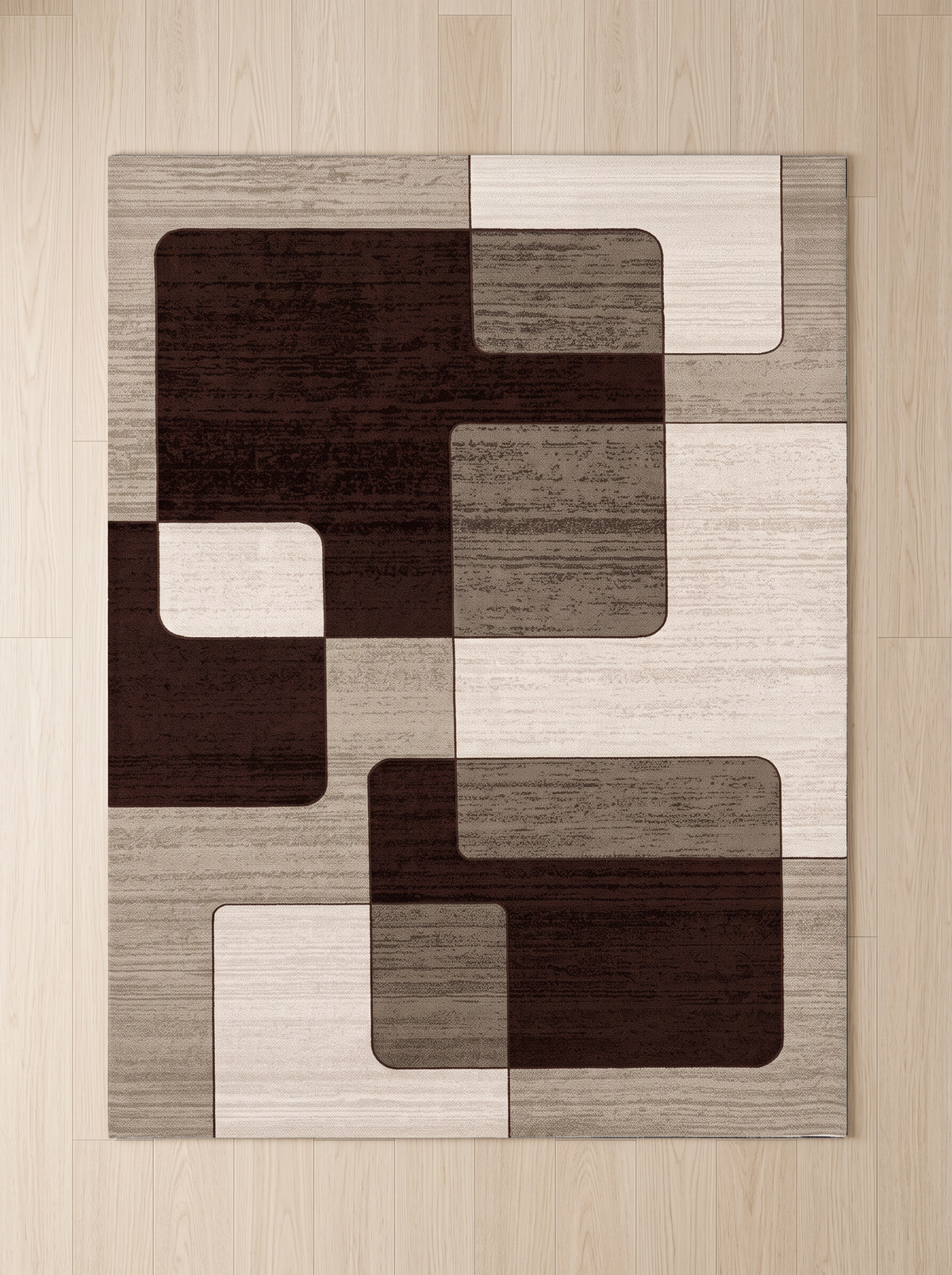 Nordic Flannel Rug - Pine - 120x180cm