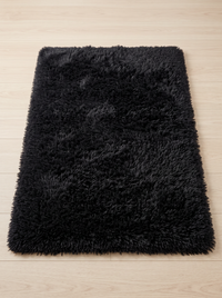 Onyx Minimalist Rug - Black - 40x60cm