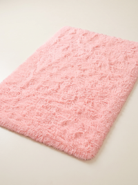 Pink Minimalist Rug - Pink - 50x80cm
