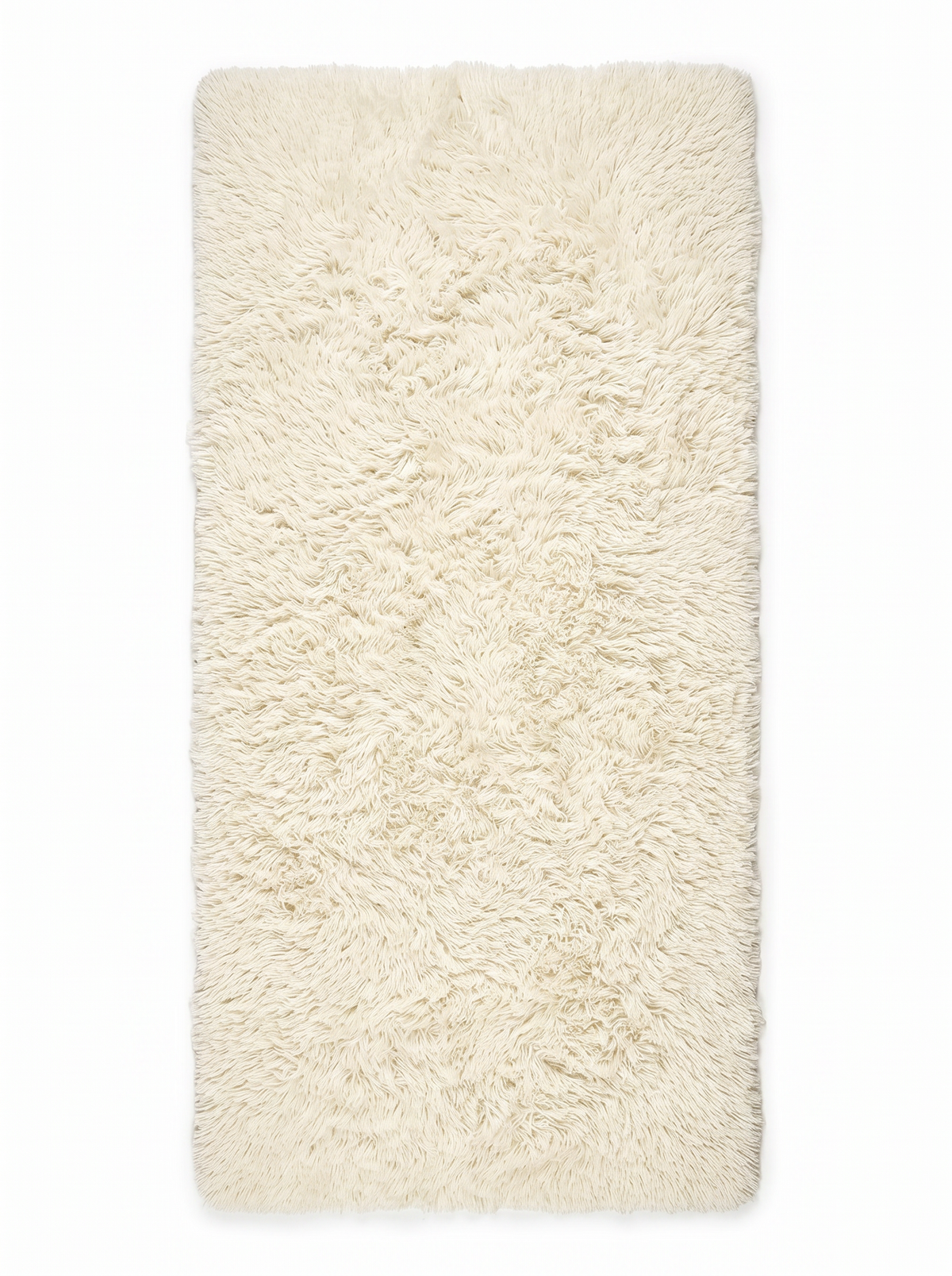White Gradient Rug - 80x200cm