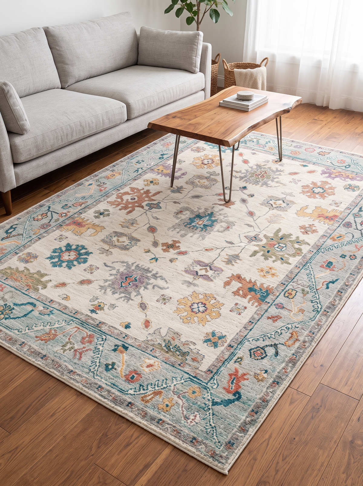Retro Plush Rug - Amber - 180x280cm