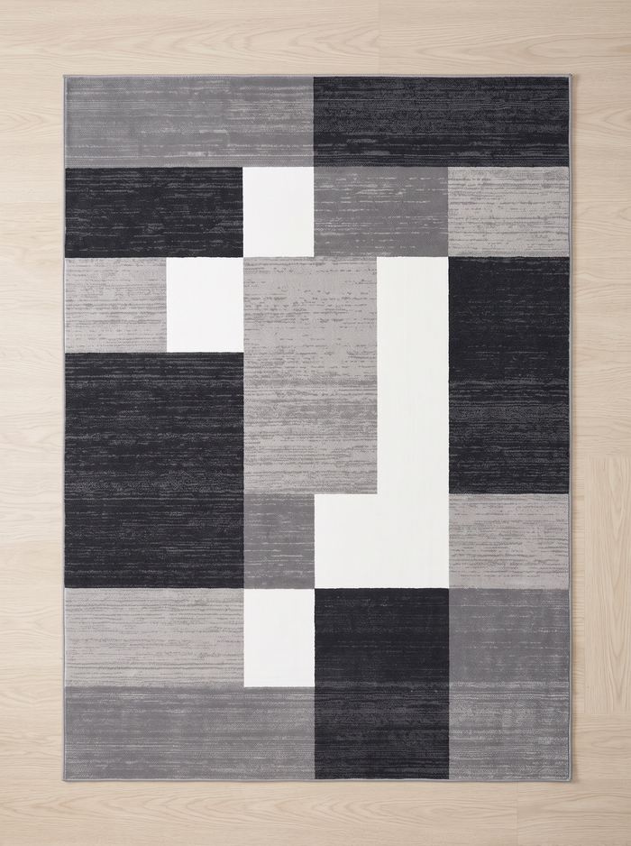 Nordic Flannel Rug - Birch - 80x120cm