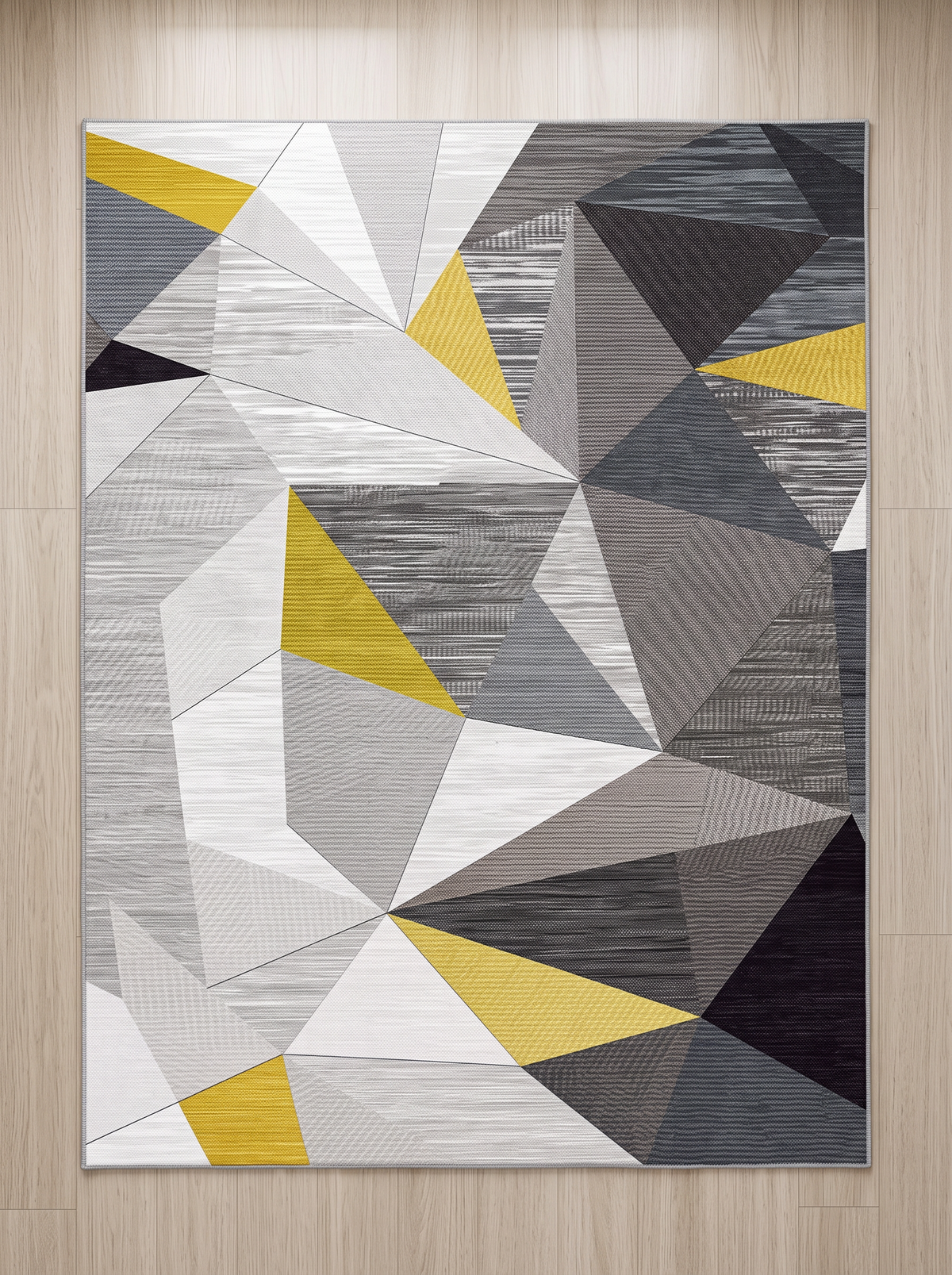 Nordic Flannel Rug - Fjord - 80x120cm