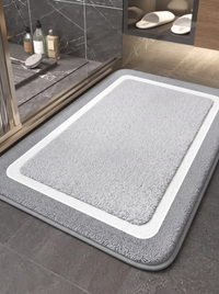 Quick-Dry Entry Mat - Light grey - 40x60cm