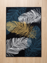Nordic Flannel Rug - Slate Grey - 80x120cm