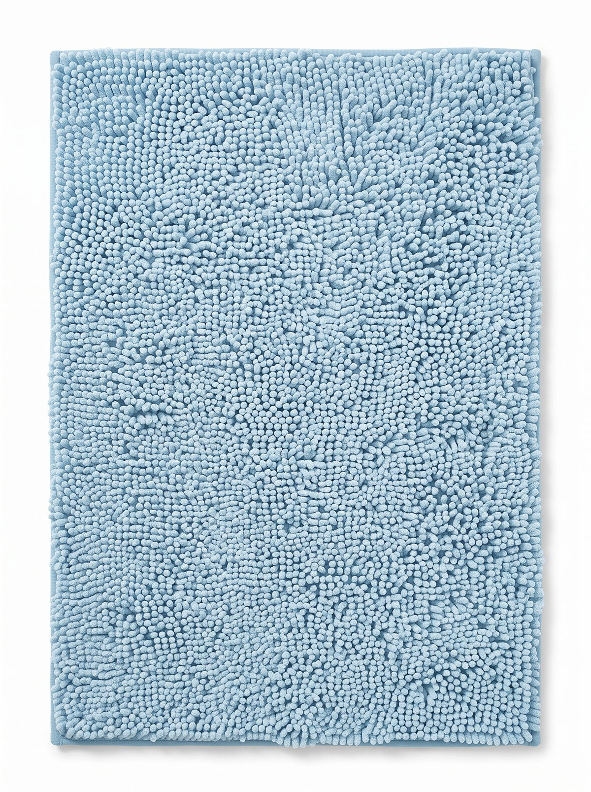 Chenille Bath Rug - Blue