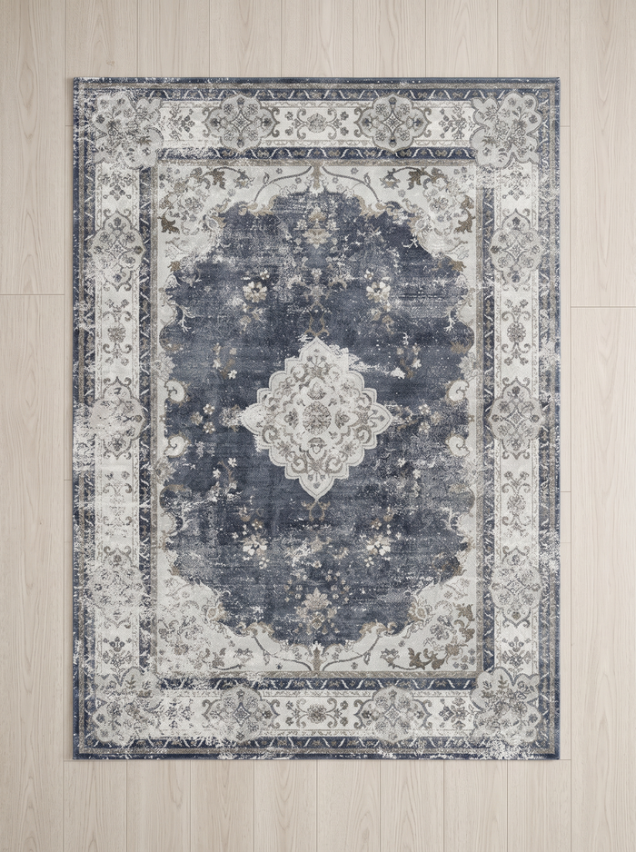 Retro Plush Rug - Ruby - 80x120cm