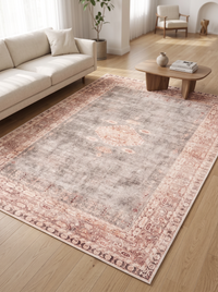Retro Plush Rug - Mocha - 160x230cm