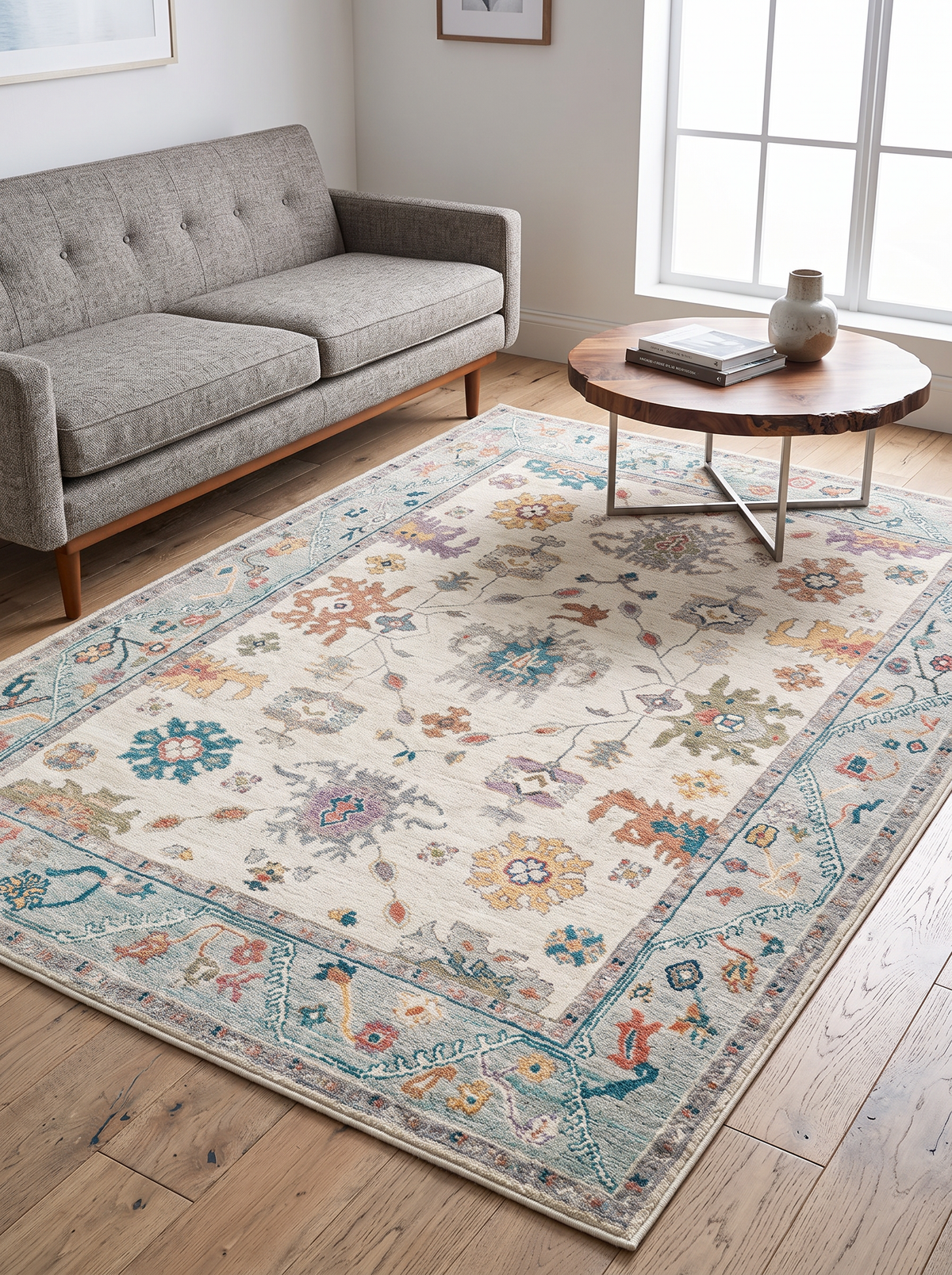 Retro Plush Rug - Amber - 140x200cm
