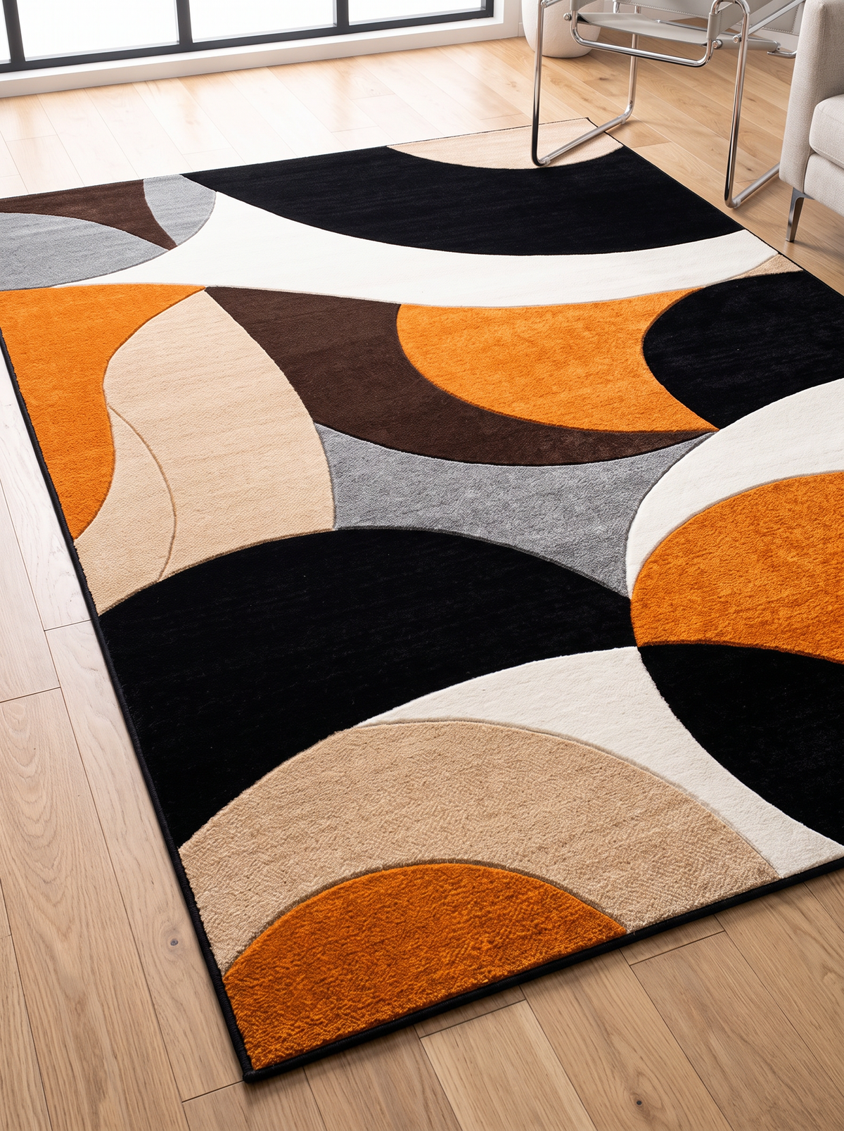 Geometric Living Room Rug - Pattern 3 - 80x120cm