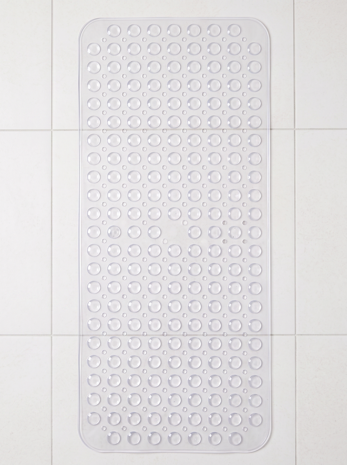 Suction-Grip Shower Mat - White - 40x100cm