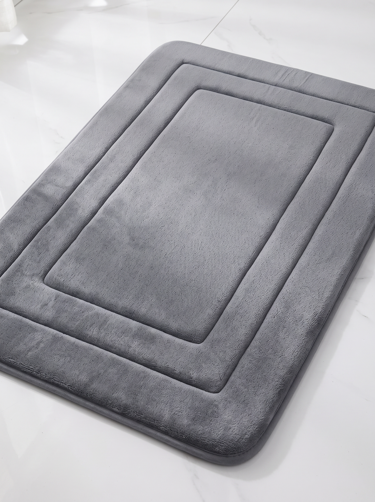Standing Pad Bath Mat - Gray - 40x60cm