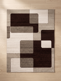 Nordic Flannel Rug - Pine - 100x150cm